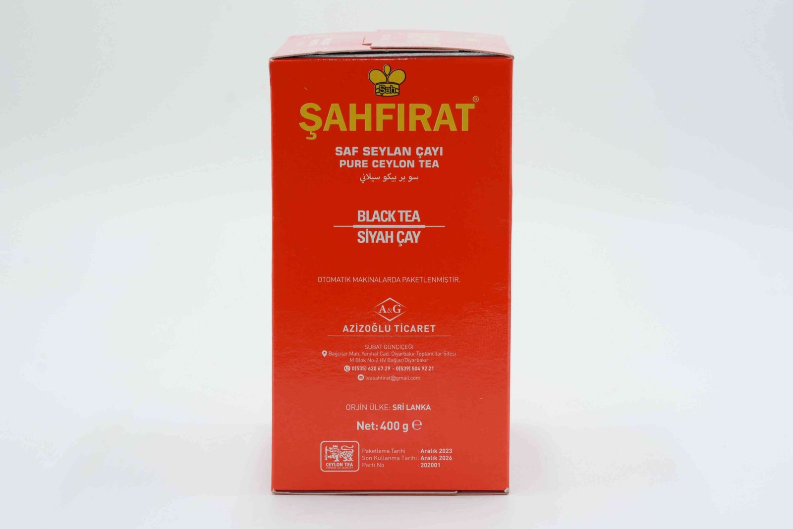 ŞAH FIRAT SÜPER PEKO ÇAY - 400 GR